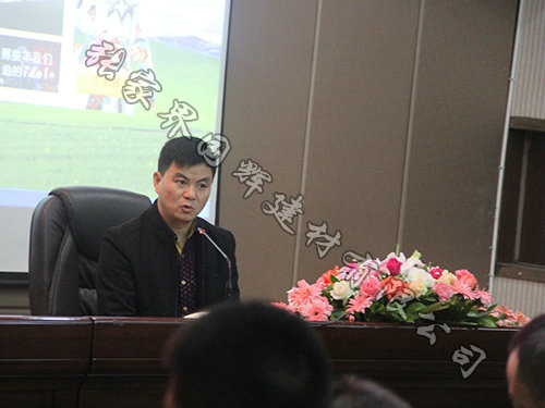 張家界國輝建材?？偨?jīng)理發(fā)言